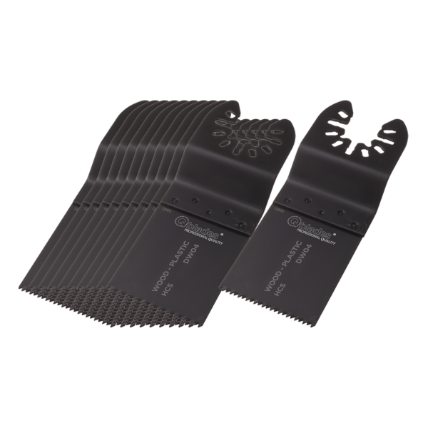 Qblades MultiZaagblad Standaard 18tpi 34x40mm HCS DW04-10+1ST