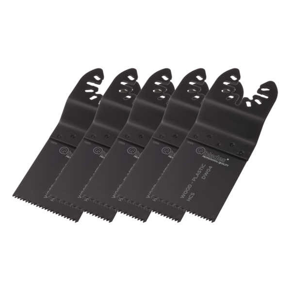 Qblades MultiZaagblad Standaard 18tpi 34x40mm HCS DW04-5ST