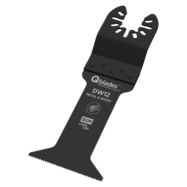 Qblades MultiZaagblad Bi-metaal 19tpi 44x78mm DW12-10+1ST