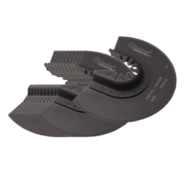 Qblades SegmentMultiZaagblad BIM 20tpi 88mm DW20-10+1ST