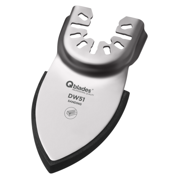 Qblades Schuurvoet vingervorm DW51-2ST