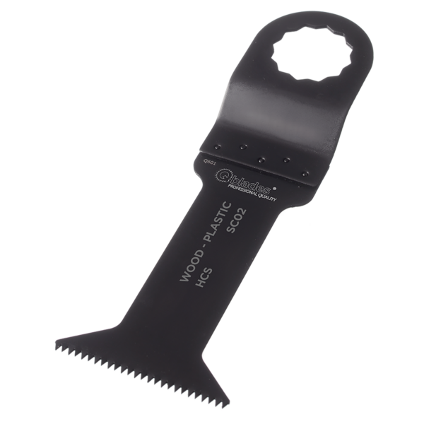 Qblades MultiZaagblad Standaard 15tpi 44x78mm HCS SC02-1ST