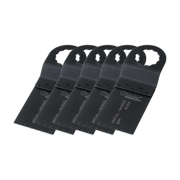Qblades MultiZaagblad Bi-metaal 19tpi 34x40mm SC03-5ST