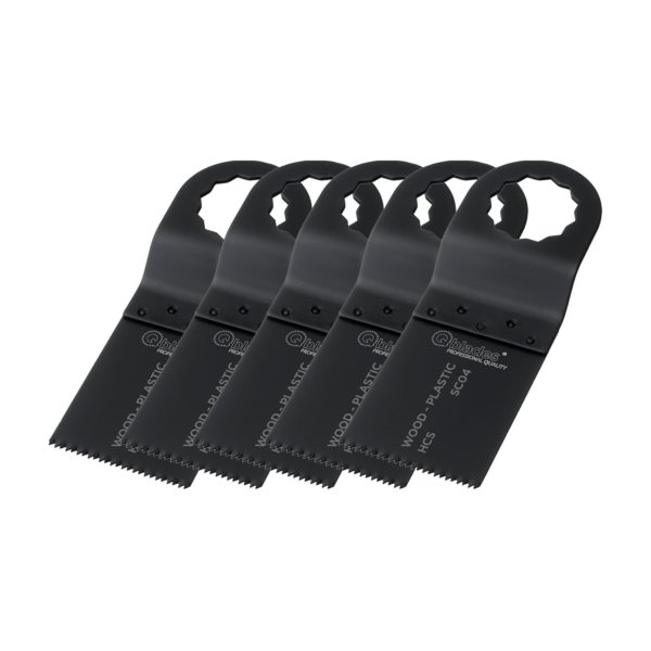 Qblades MultiZaagblad Standaard 18tpi 34x40mm HCS SC04-5ST