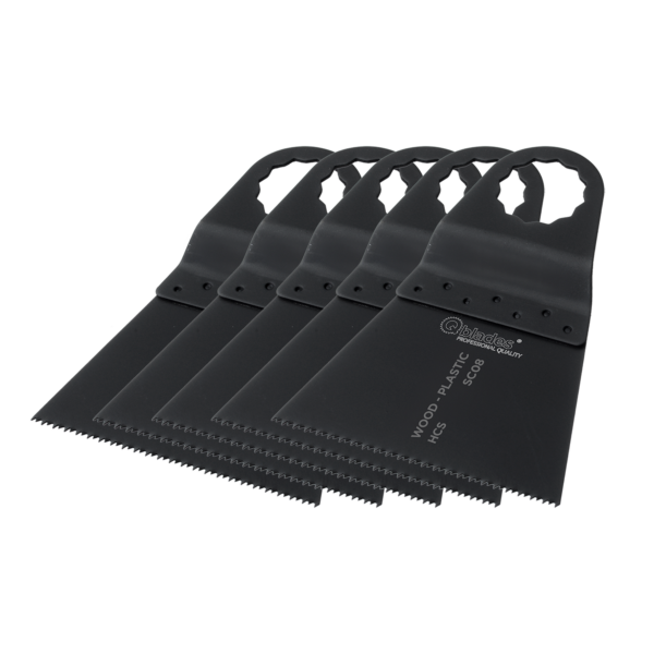 Qblades MultiZaagblad Standaard 18tpi 65x42mm HCS SC08-5ST