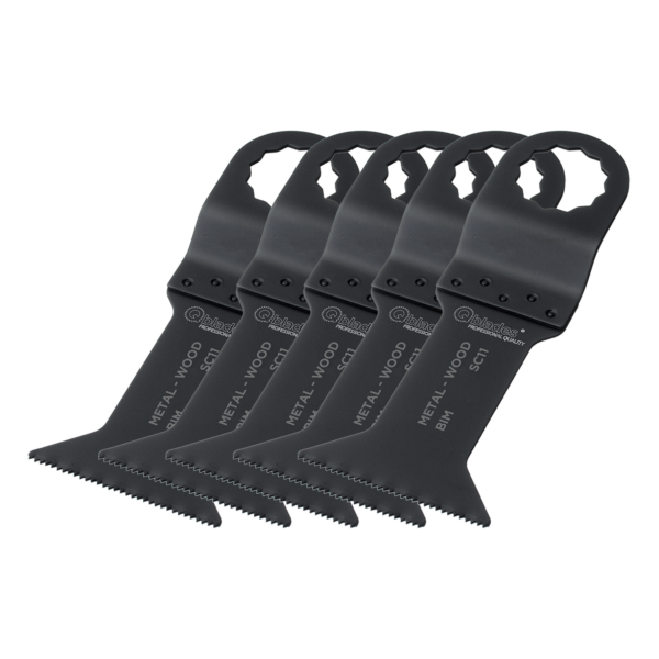 Qblades MultiZaagblad Bi-metaal 19tpi 45x60mm SC11-5ST