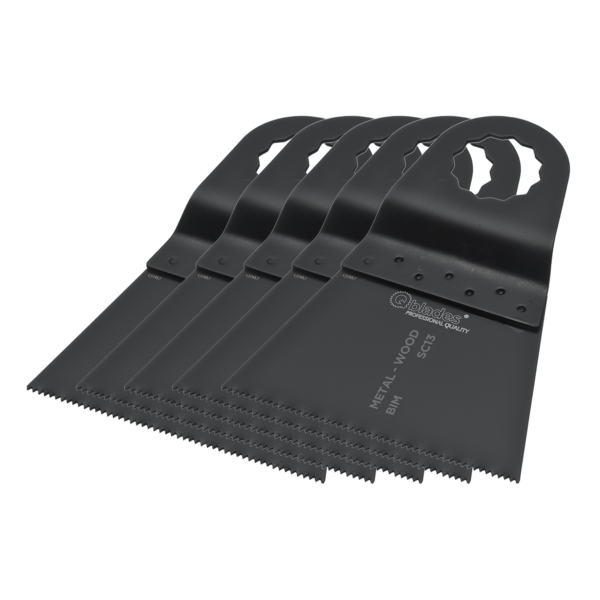 Qblades MultiZaagblad Bi-metaal 19tpi 68x42mm SC13-5ST