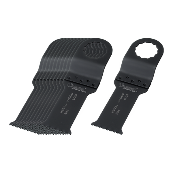 Qblades MultiZaagblad Bi-metaal 20tpi 28x60mm SC15-10+1ST
