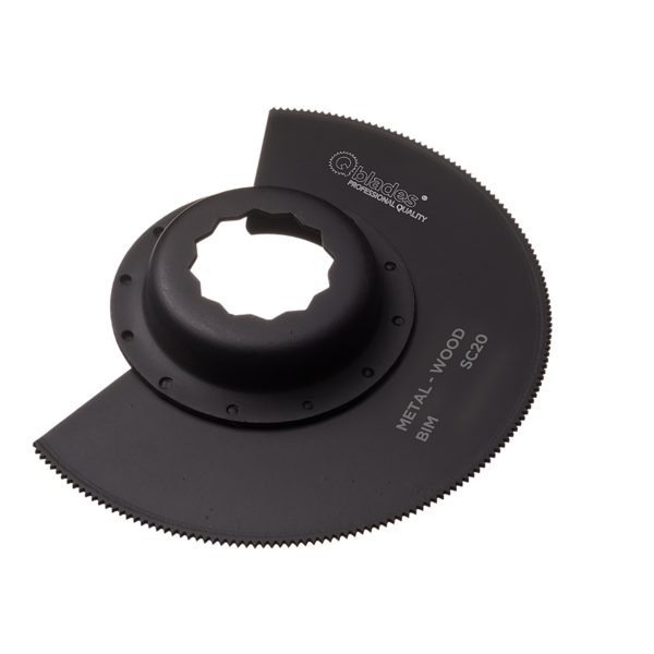 Qblades SegmentMultiZaagblad Bi-Metaal 88mm SC20-1ST