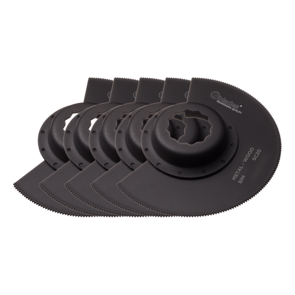 Qblades SegmentMultiZaagblad Bi-Metaal 88mm SC20-5ST