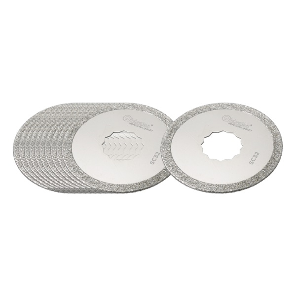 Qblades DiamantMultiZaagblad 63x2mm SC32-10+1ST