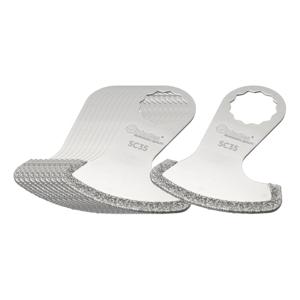Qblades Diamant Sikkel 58x2mm SC35-10+1ST