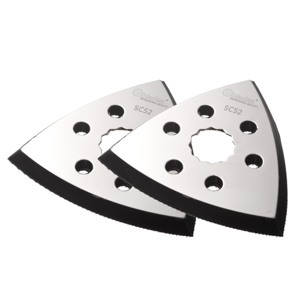 Qblades Schuurzool driehoekig geperforeerd 93mm SC52-2ST