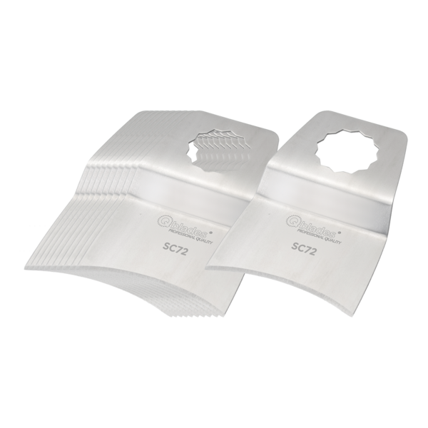 Qblades Segmentmes RVS concaaf 52x0.9mm SC72-10+1ST
