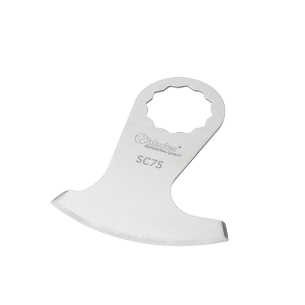 Qblades Segmentmes RVS sikkel 55x0.9mm SC75-1ST