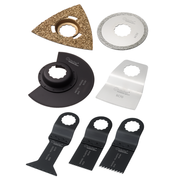 Qblades Accessoiresset assorti 7-delig SC91 SET 7ST