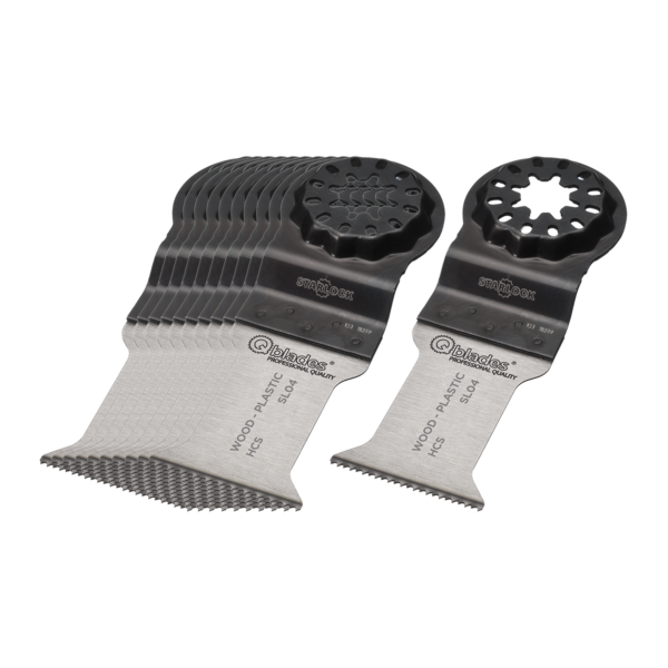Qblades Starlock MultiZaagblad Standaard 18tpi 35x50mm HCS SL04-10+1ST