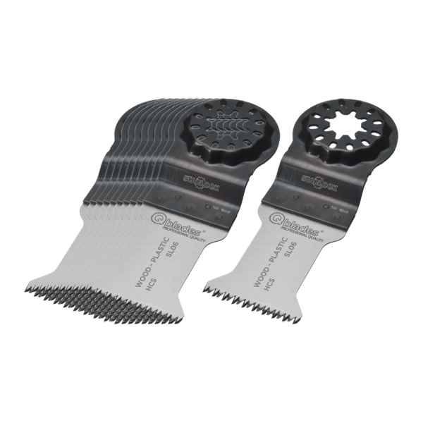 Qblades Starlock MultiZaagblad Precision 14tpi 35x50mm HCS SL06-10+1ST