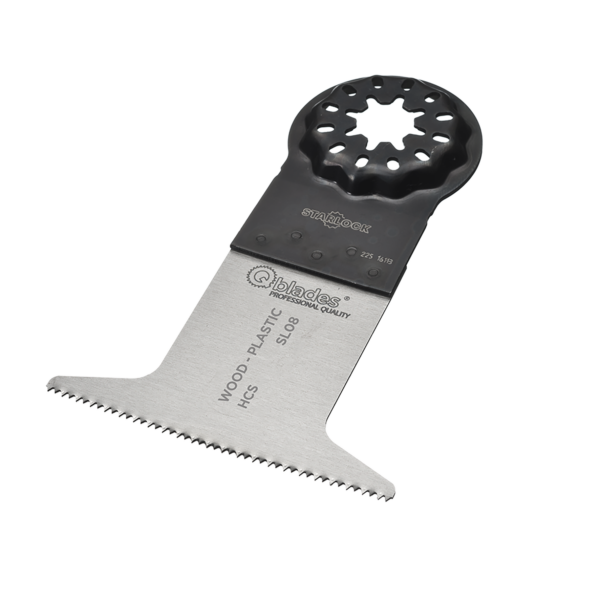Qblades Starlock MultiZaagblad Standaard Curved 18tpi 65x50mm HCS SL08-1ST