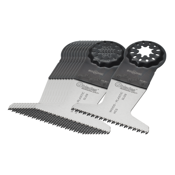 Qblades Starlock MultiZaagblad Precision 14tpi 65x50mm HCS SL09-10+1ST