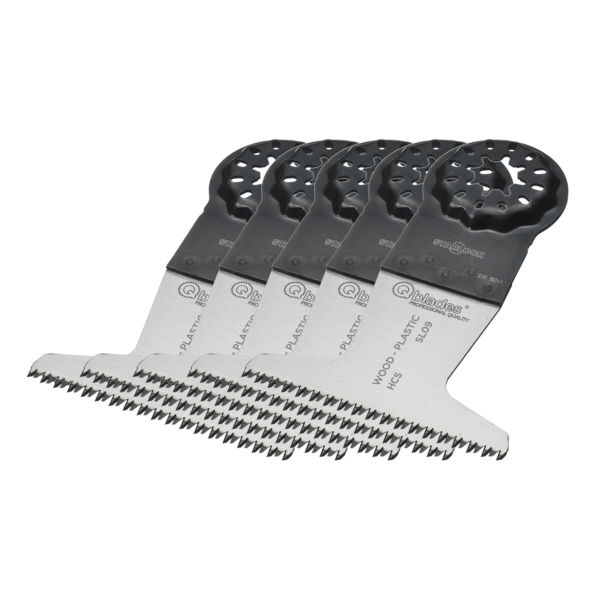 Qblades Starlock MultiZaagblad Precision 14tpi 65x50mm HCS SL09-5ST