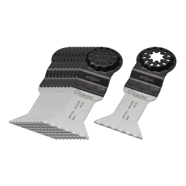 Qblades Starlock MultiZaagblad Bi-metaal 19tpi 44x55mm SL10-10+1ST