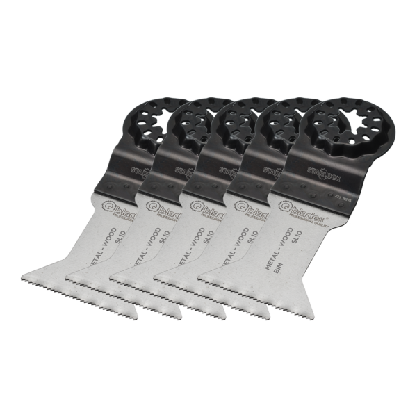 Qblades Starlock MultiZaagblad Bi-metaal 19tpi 44x55mm SL10-5ST