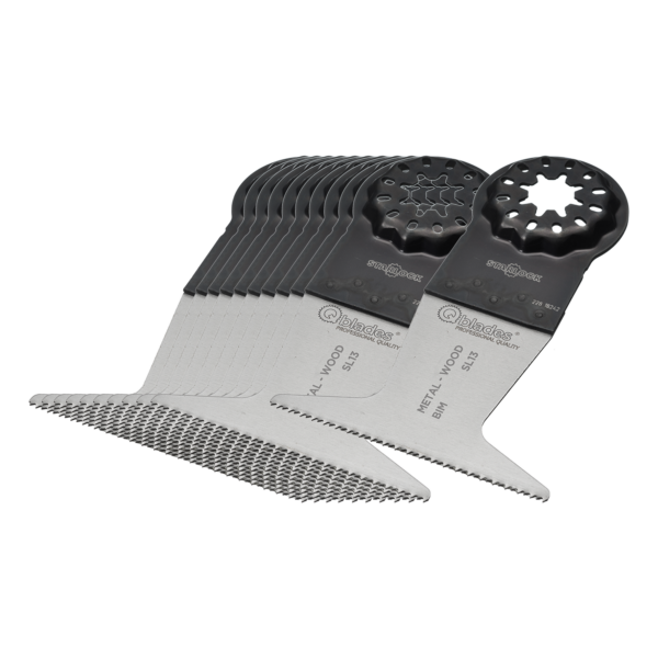 Qblades Starlock MultiZaagblad Bi-metaal 19tpi 65x50mm SL13-10+1ST