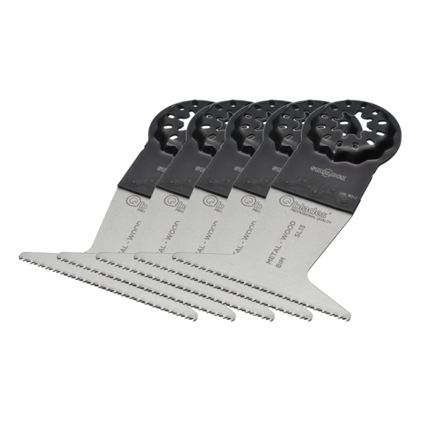 Qblades Starlock MultiZaagblad Bi-metaal 19tpi 65x50mm SL13-5ST