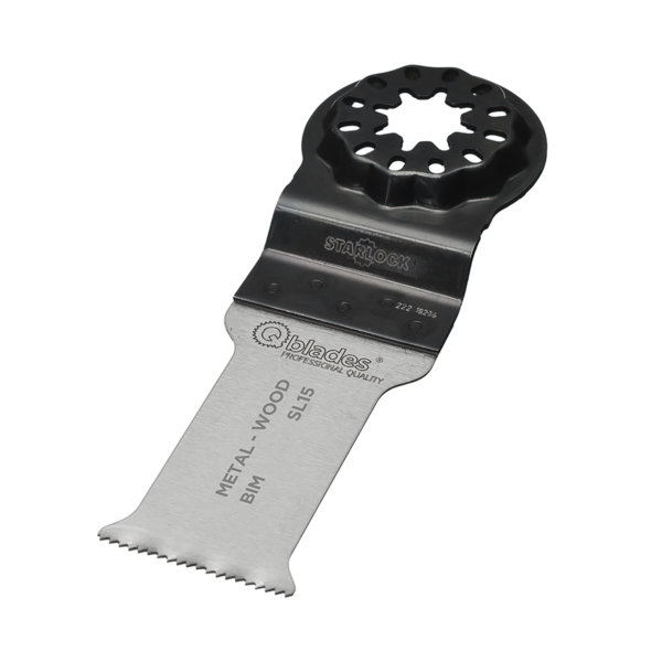 Qblades Starlock MultiZaagblad Bi-metaal 19tpi 28x55mm SL15-1ST