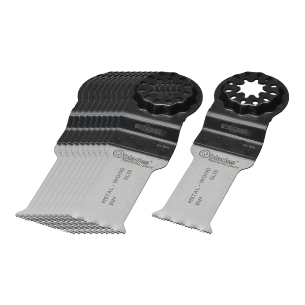 Qblades Starlock MultiZaagblad Bi-metaal 19tpi 28x55mm SL15-10+1ST