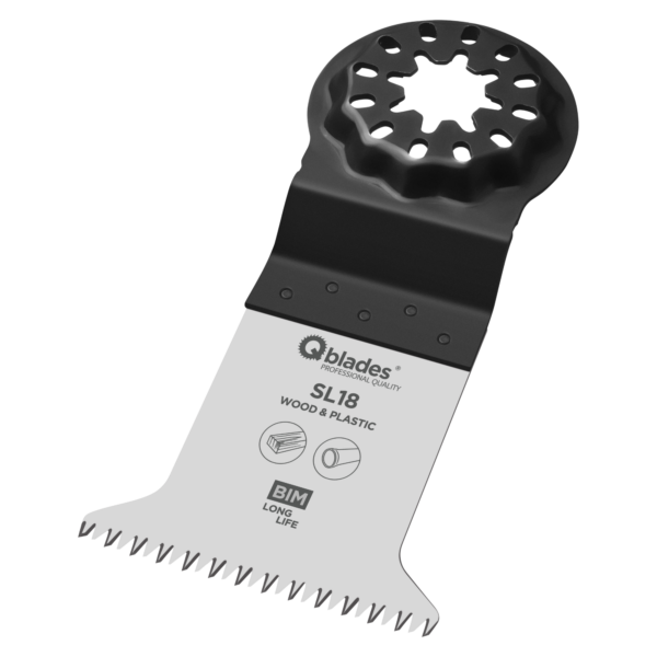 Qblades Starlock MultiZaagblad Bi-Metaal Precision 14tpi 50x50mm SL18-10+1ST