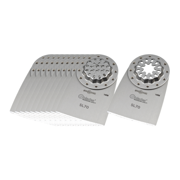 Qblades Starlock Segmentmes bol 50x34mm-0.8mm SL70-10+1ST
