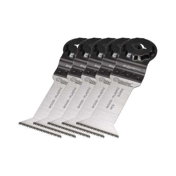 Qblades StarlockMax MultiZaagblad Standaard 15tpi 42x78mm HCS SLM02-5ST