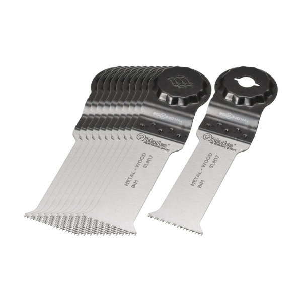 Qblades StarlockMax MultiZaagblad Bi-metaal 18tpi 32x78mm SLM17-10+1ST