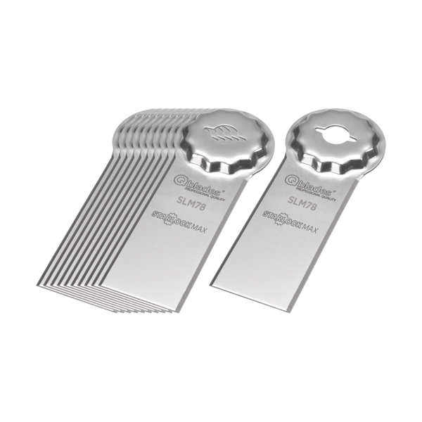 Qblades StarlockMax Snijmes recht 30x85mm-1mm SLM78-10+1ST