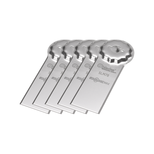 Qblades StarlockMax Snijmes recht 30x85mm-1mm SLM78-5ST
