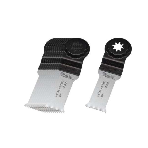 Qblades StarlockPlus MultiZaagblad Bi-metaal 19tpi 28x60mm SLP15-10+1ST