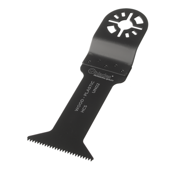 Qblades MultiZaagblad Standaard 15tpi 44x78mm HCS UN02-1ST