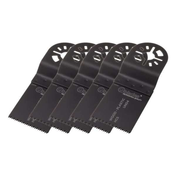 Qblades MultiZaagblad Standaard 18tpi 34x40mm HCS UN04-5ST