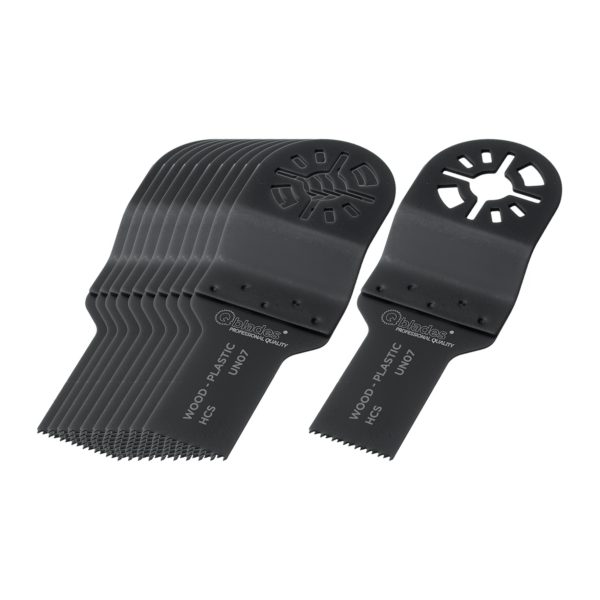 Qblades MultiZaagblad Standaard 18tpi 20x40mm HCS UN07-10+1ST