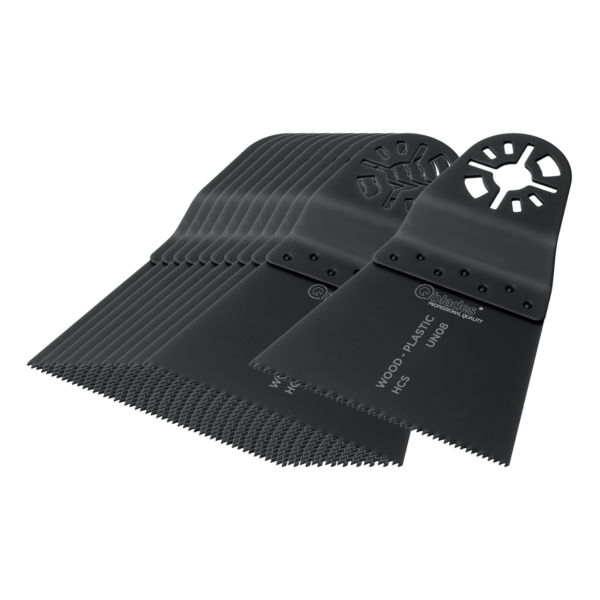 Qblades MultiZaagblad Standaard 18tpi 65x42mm HCS UN08-10+1ST