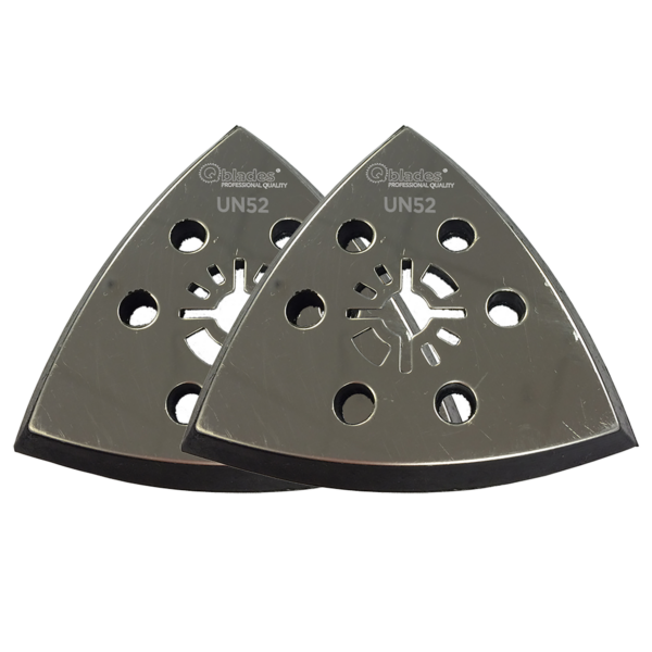 Qblades Schuurzool driehoekig geperforeerd 93mm UN52-2ST