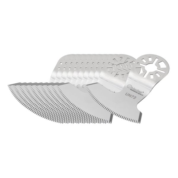 Qblades Segmentmes RVS sikkel kartel 60x1.5mm UN73-10+1ST