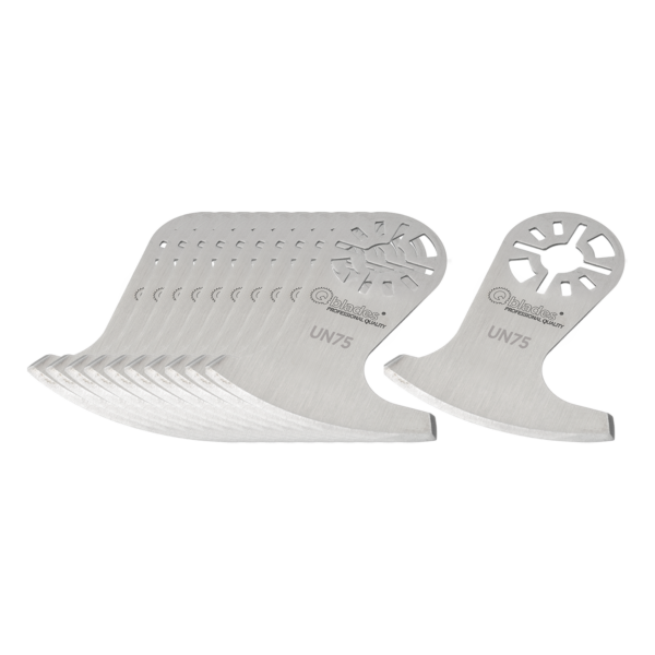 Qblades Segmentmes RVS sikkel 55x0.9mm UN75-10+1ST