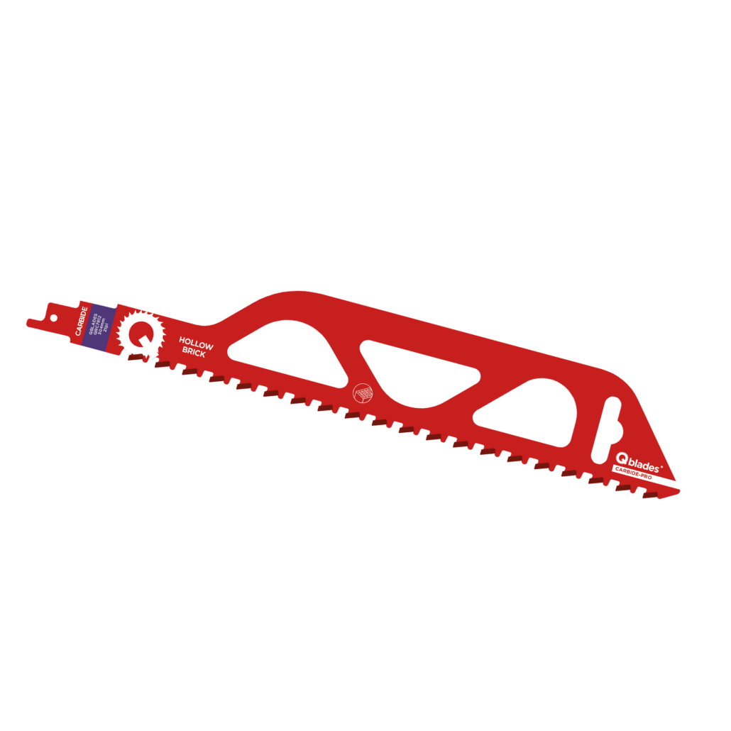 Qblades Reciprozaagblad Holle Steen, CARB, 2tpi – 304mm, 50x longer life