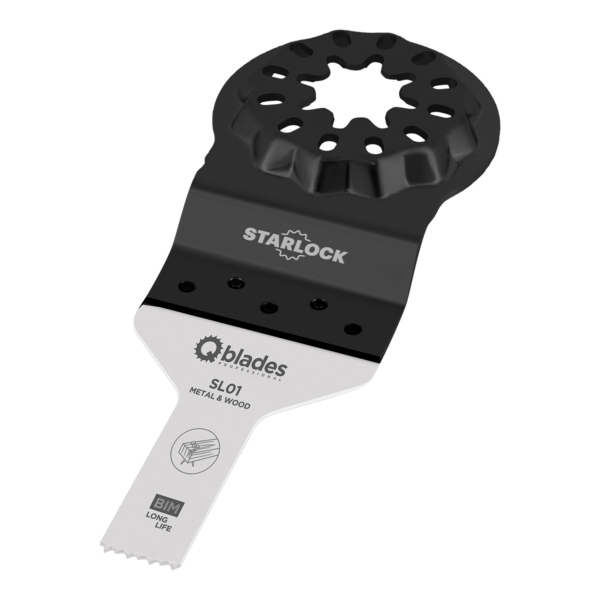 Qblades Starlock MultiZaagblad Bi-metaal 18tpi 10x30mm SL01