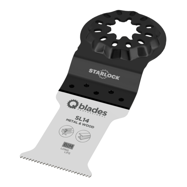 Qblades Starlock MultiZaagblad Bi-Metaal 19tpi 30x50mm SL14