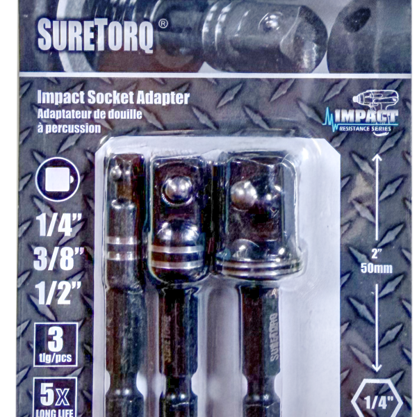 SureTorq adapter set (1/4, 3/8, 1/2)
