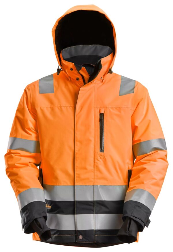 AlroundWork, High-Vis Waterproof 37.5® Isolerend Jack Klasse 3